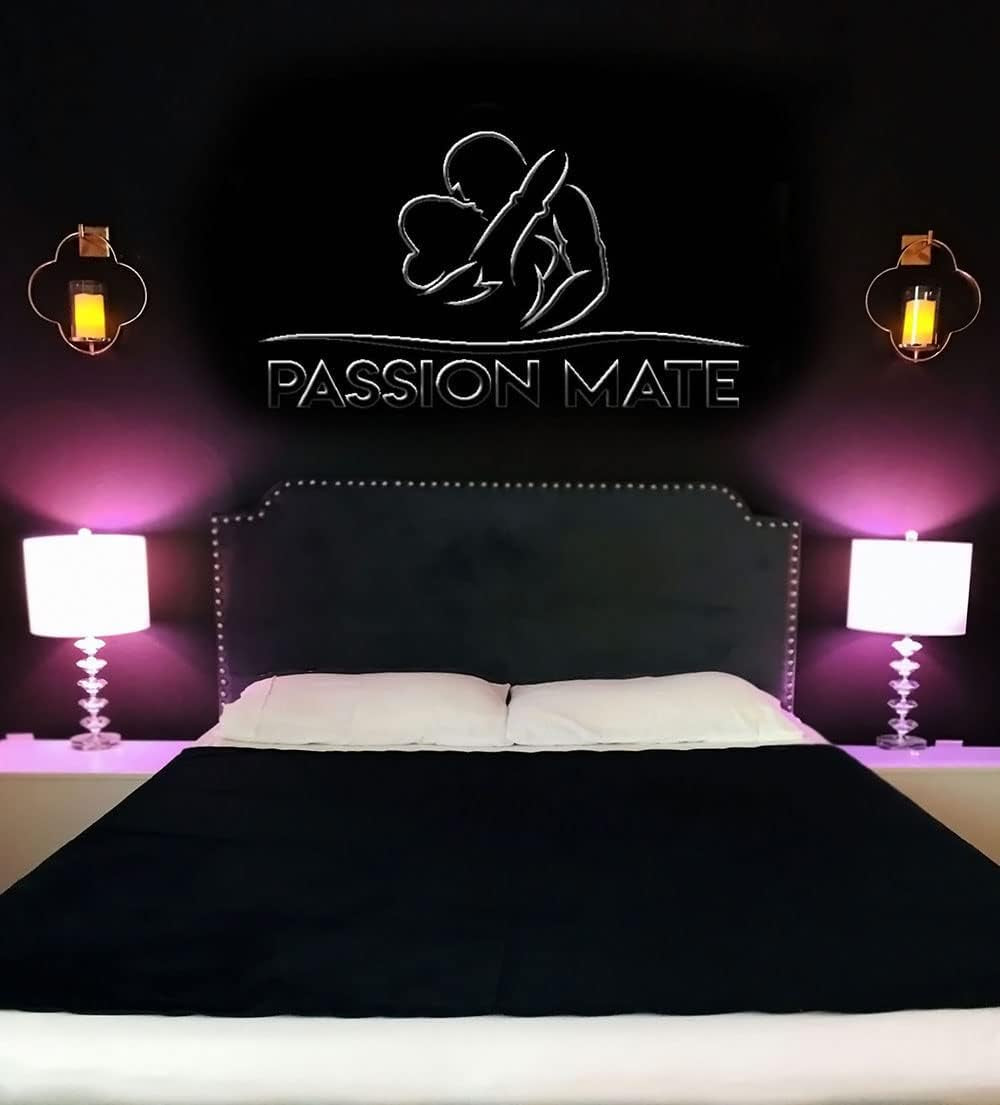 100% Waterproof Sensual Blanket Bed Pad - Leakproof, Noiseless Ultra-Soft, Reusable and Washable Sheets and Mattress Protector with Tuck-In Sides for King Bed (76X55 Inch, Midnight Black)